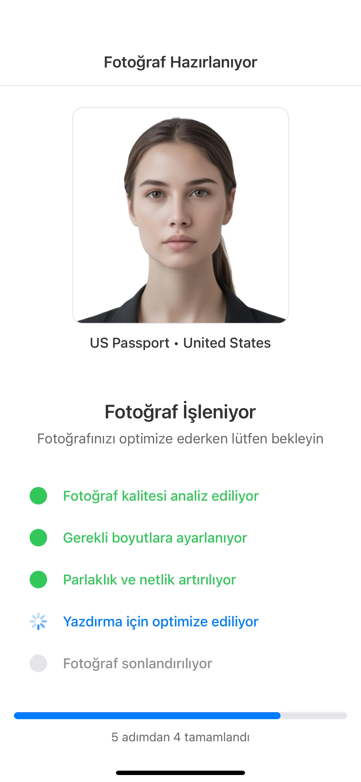 Fotoğrafı hazırlayın